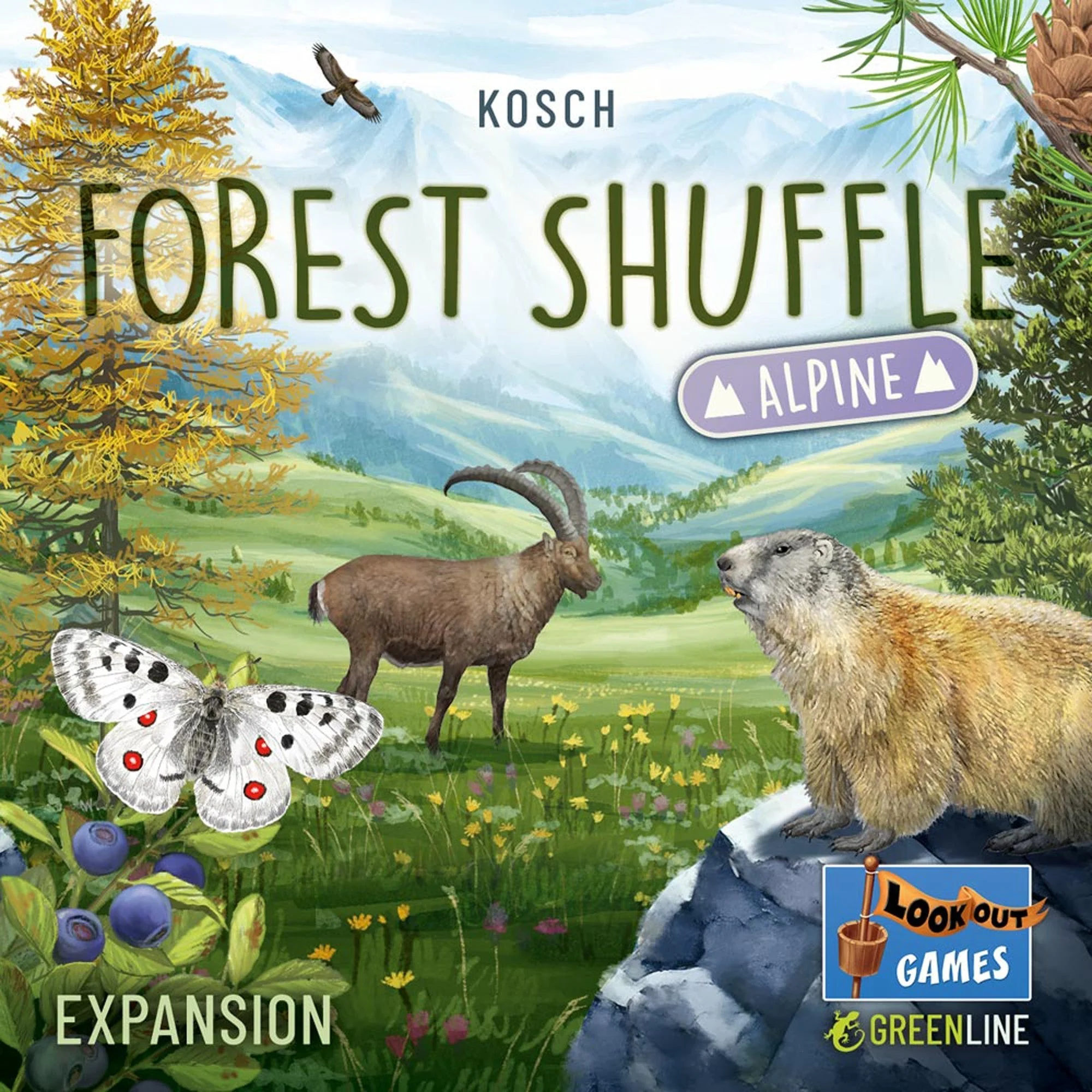 Asmodee Forest Shuffle Alpine Expansion Game - Image 4