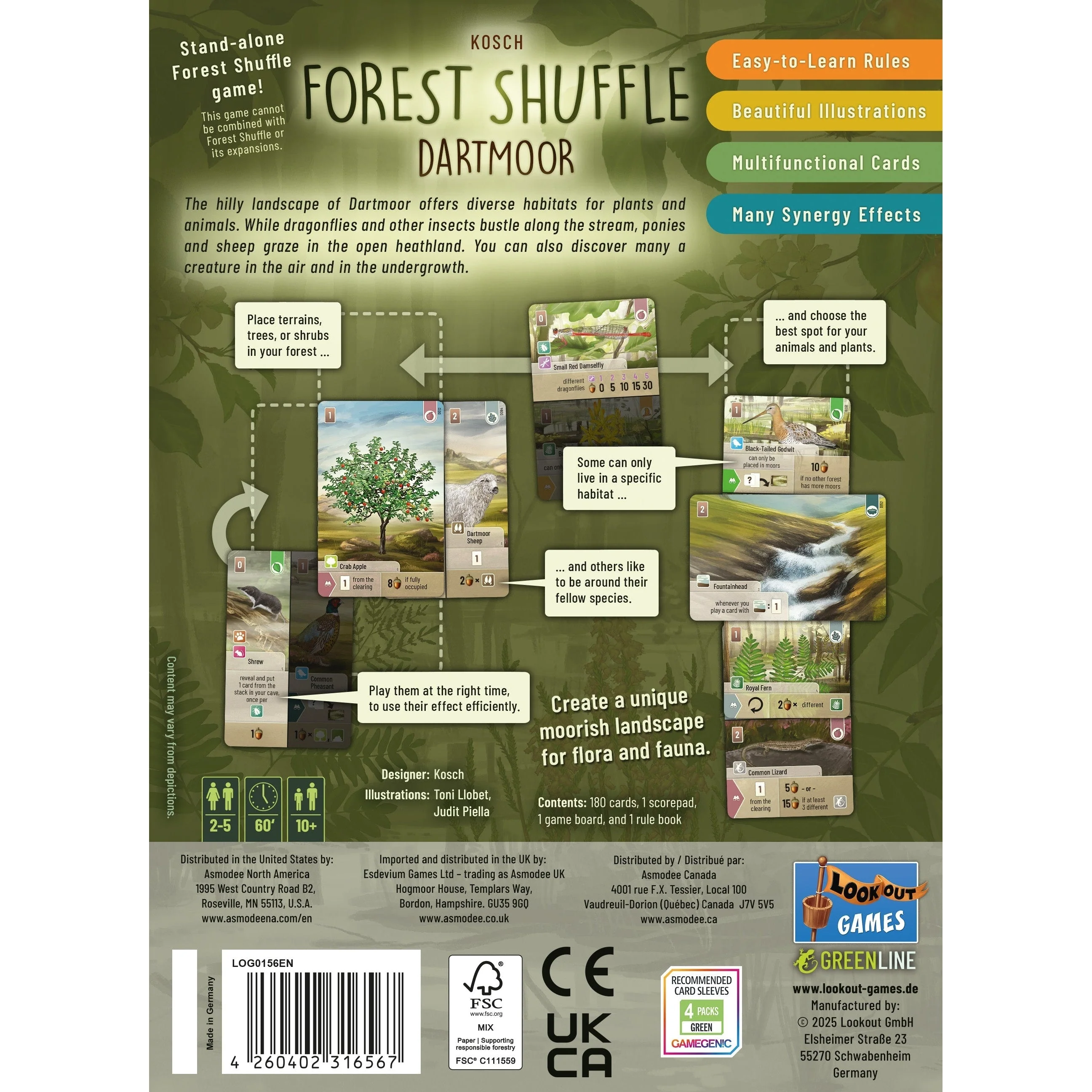 Asmodee Forest Shuffle Dartmoor Game - Image 8