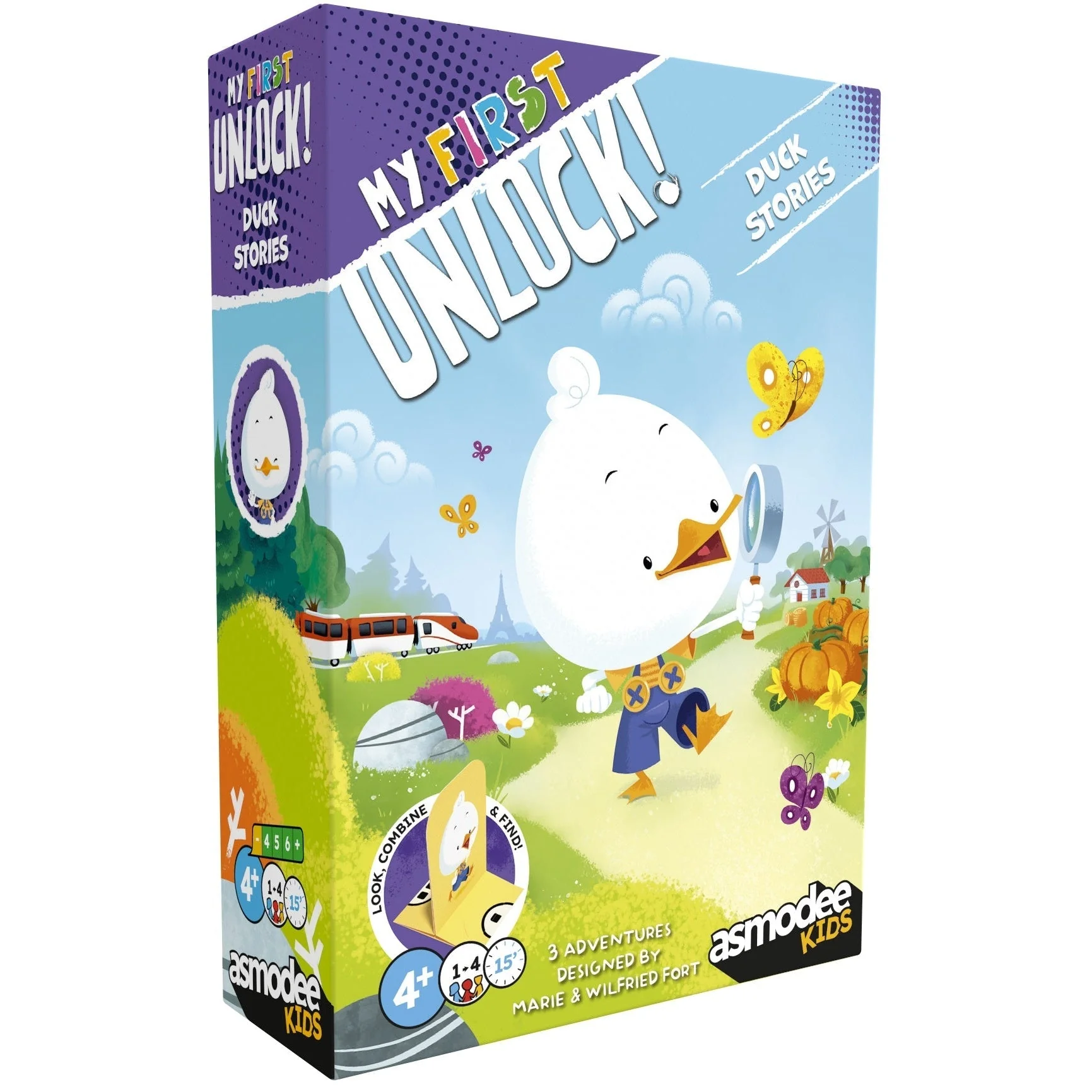 Asmodee My First Unlock Duck Stories Game