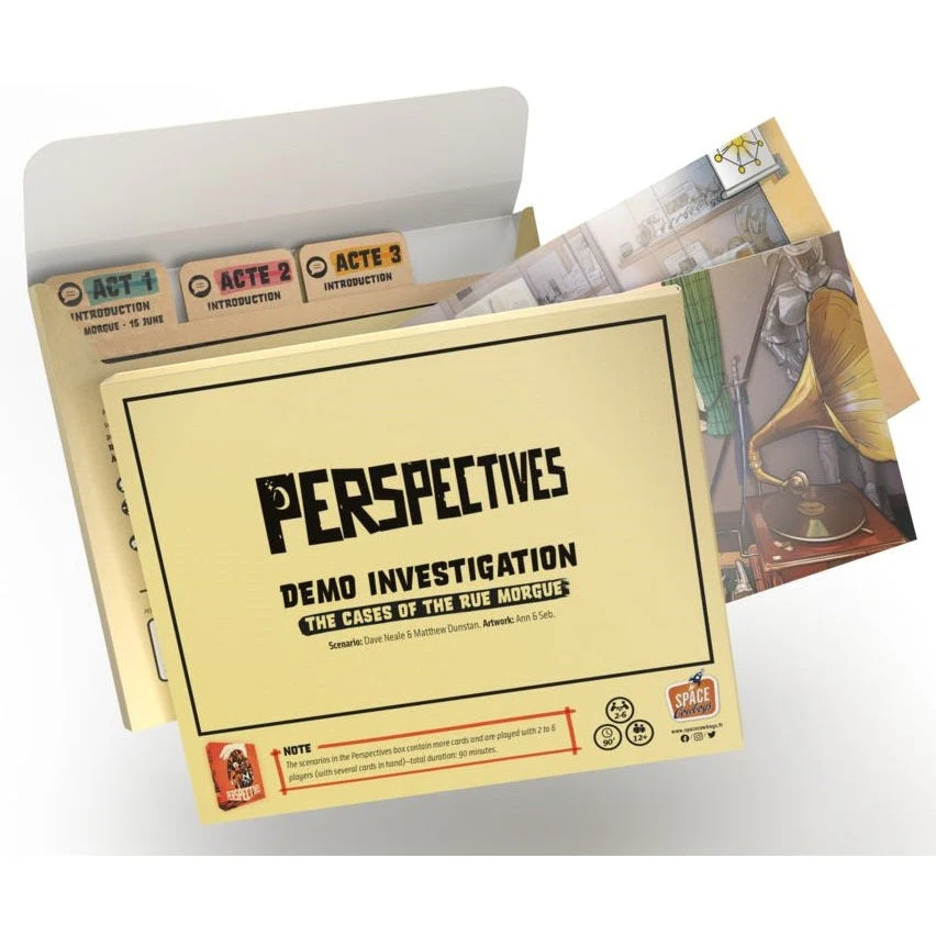 Asmodee Perspectives - Orange Box Game - Image 3
