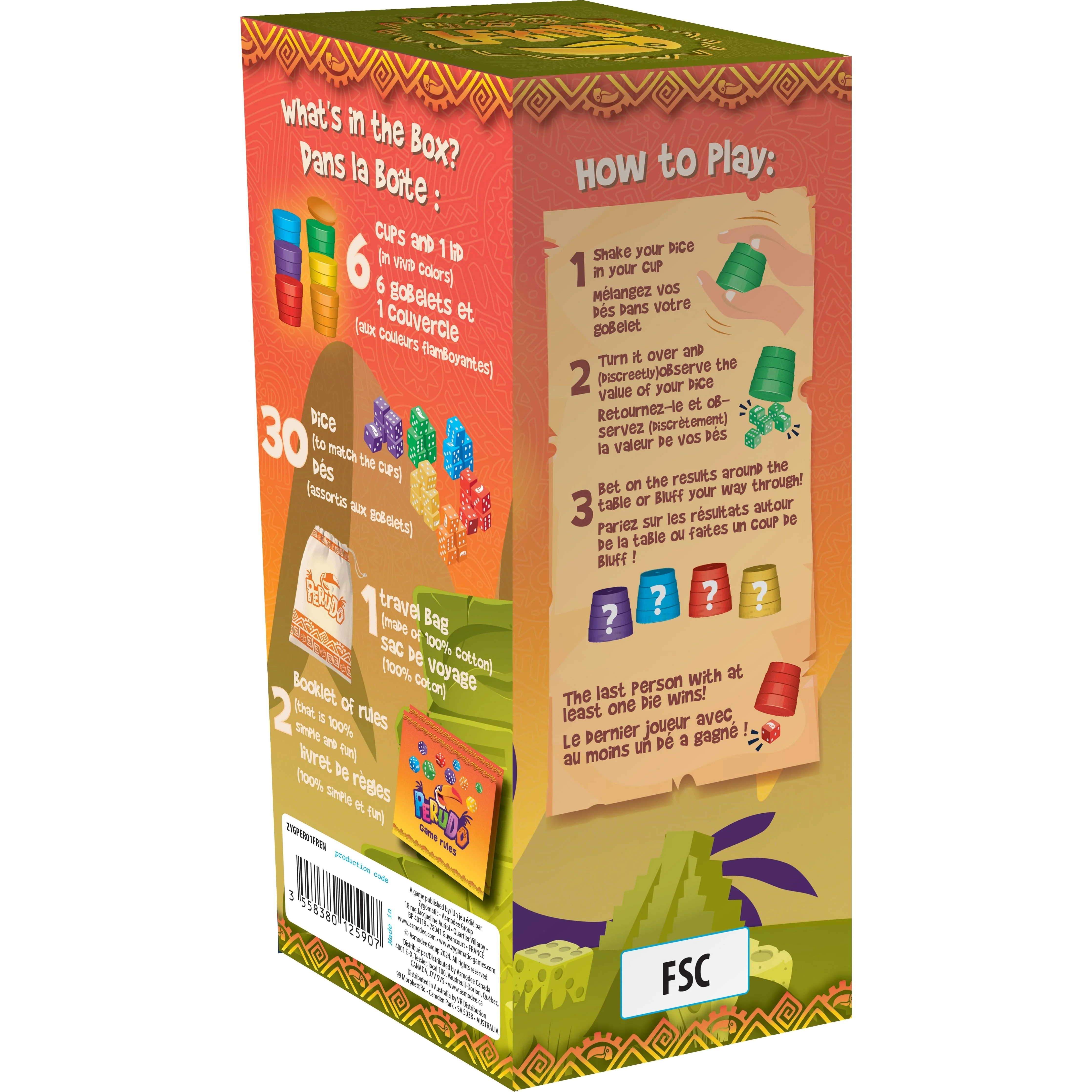 Asmodee Perudo Liar's Dice Game - Image 6