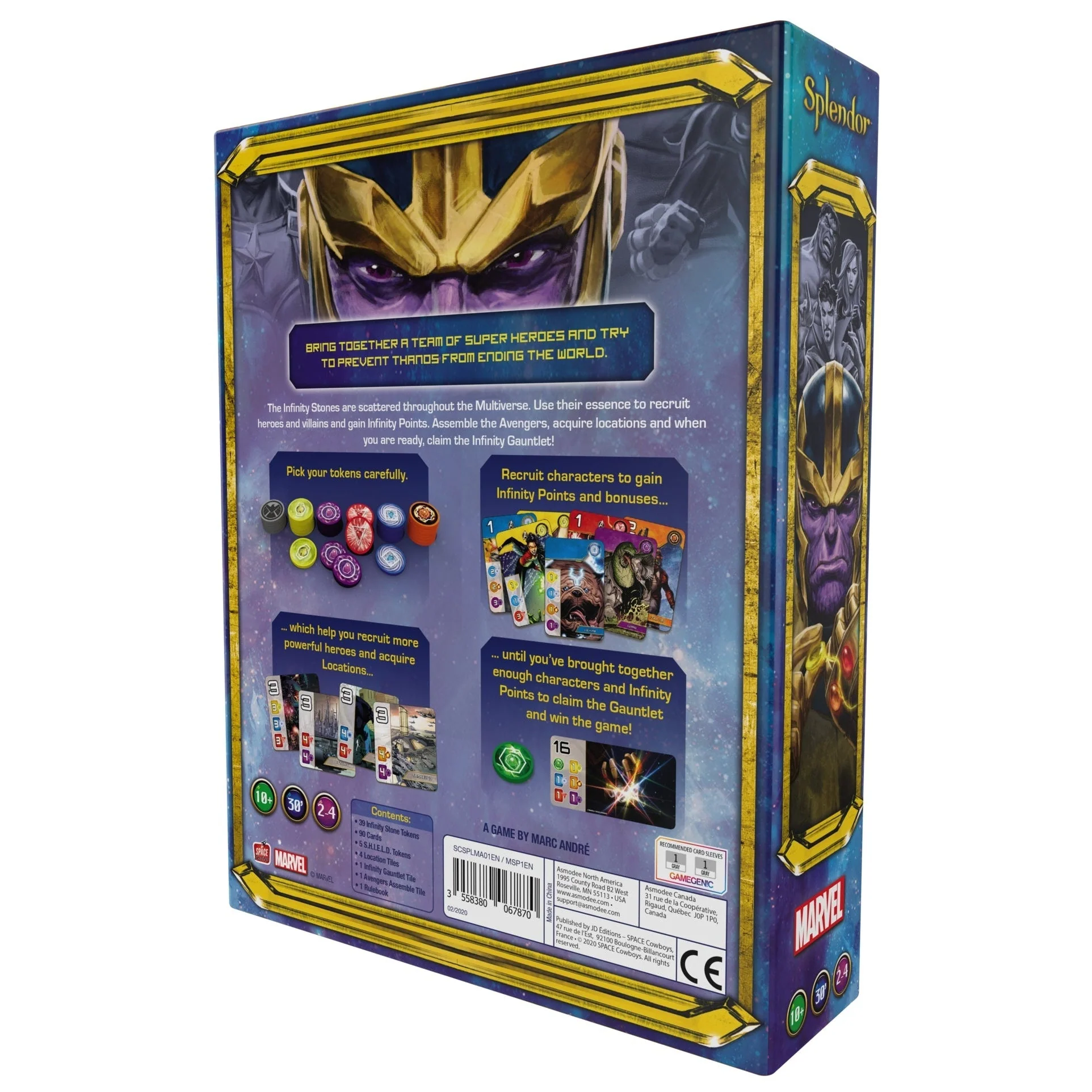 Asmodee Splendor Marvel Game - Image 2