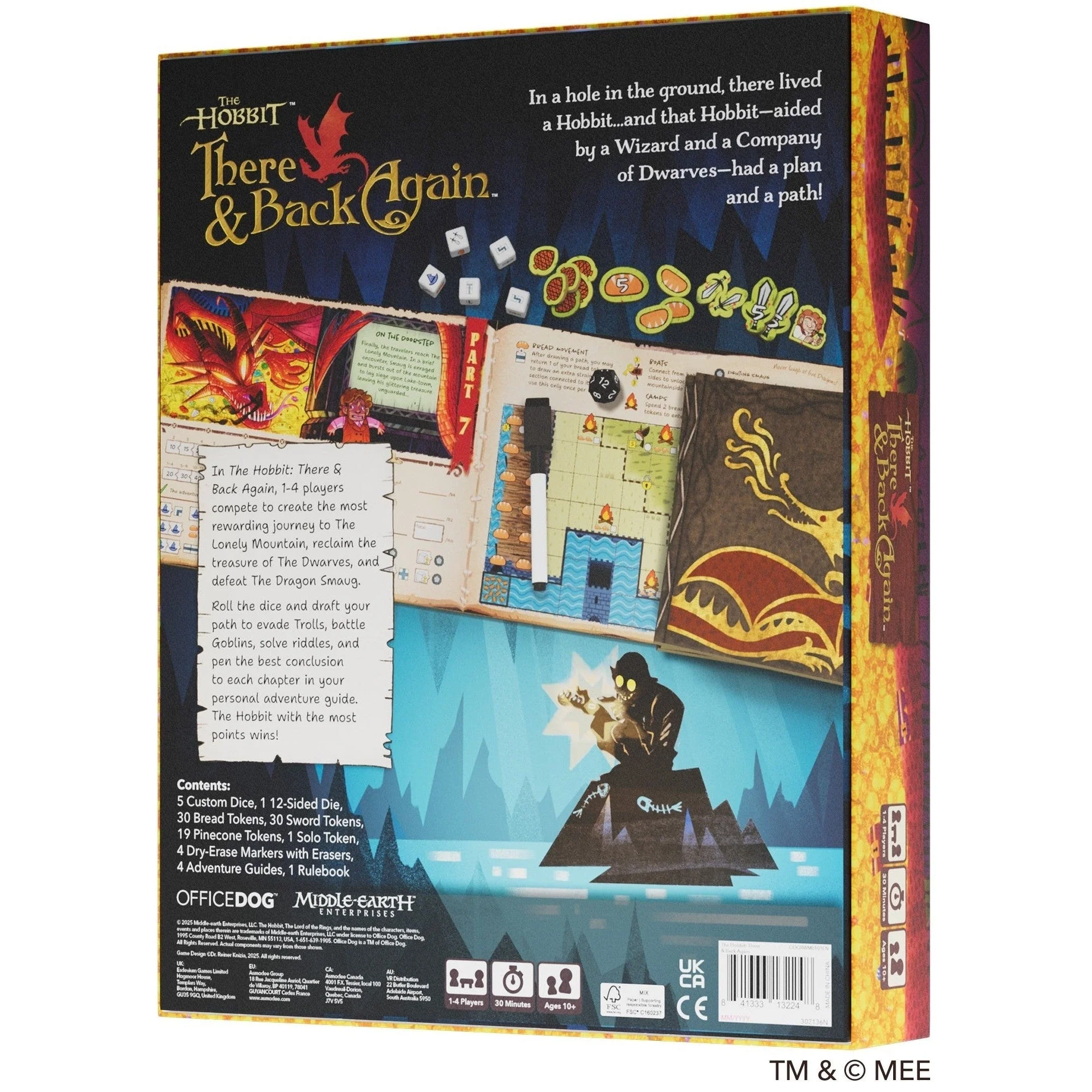 Asmodee The Hobbit - There and Back Again Game - Image 4