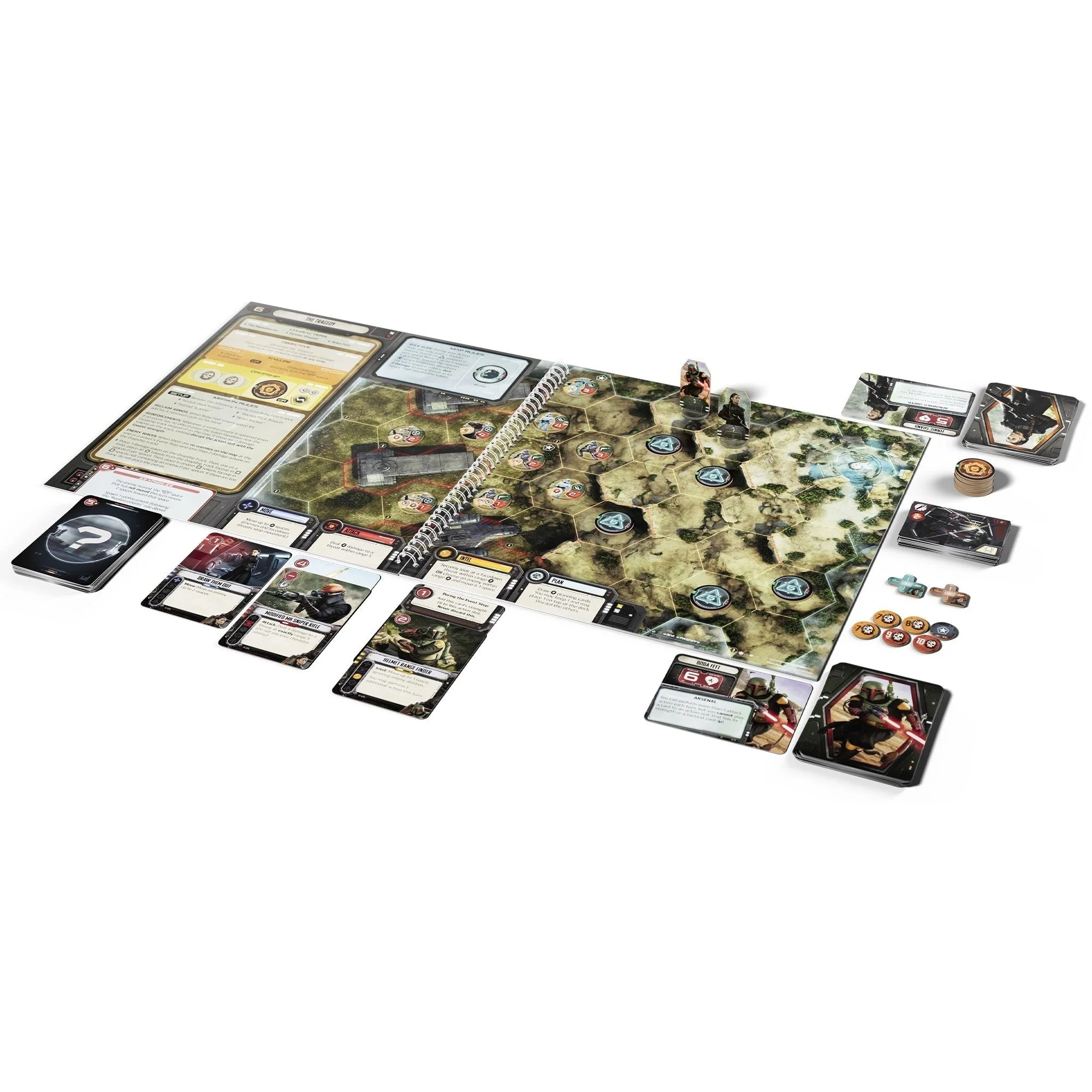 Asmodee The Mandalorian Adventures Clan of Two Expansion Game - Image 2