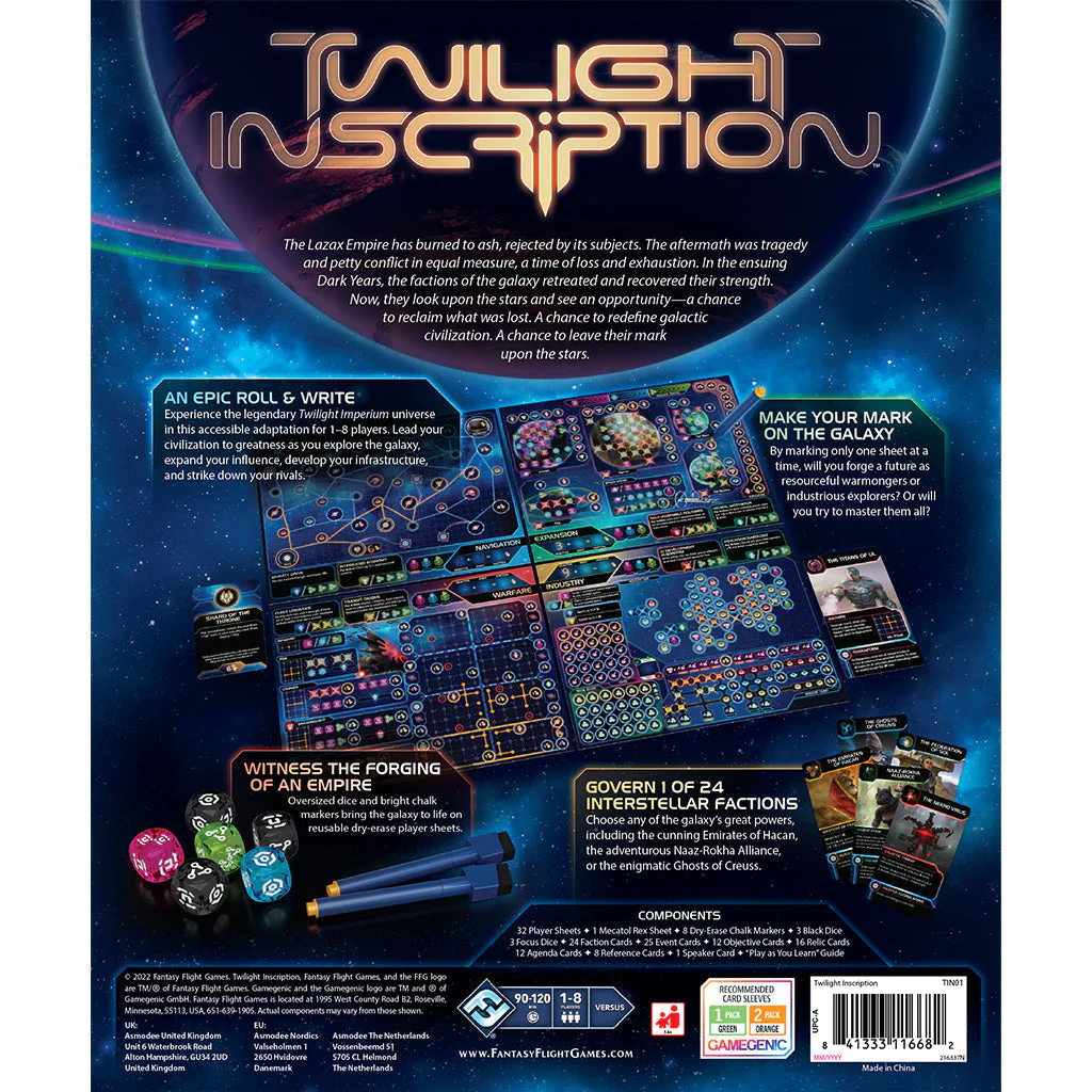 Asmodee Twilight Inscription Game - Image 2