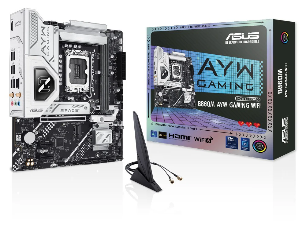ASUS B860M AYW Gaming WiFi LGA1851 mATX - Image 9