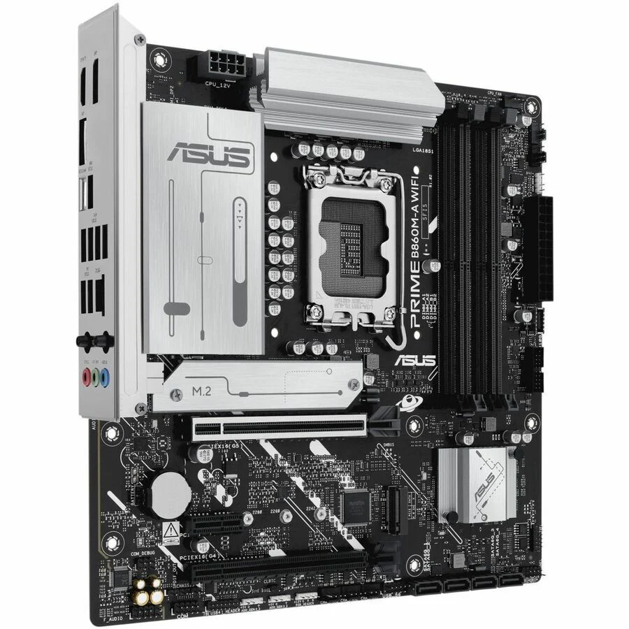 Asus Prime B860M-A WIFI-CSM Desktop Motherboard - Intel B860 Chipset - Image 2