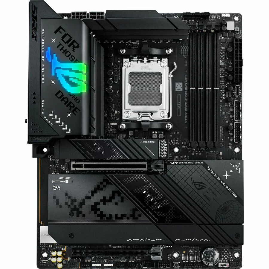 Asus ROG Strix X870-F GAMING WIFI Gaming Desktop Motherboard - AMD X870 Chipset - - Image 2