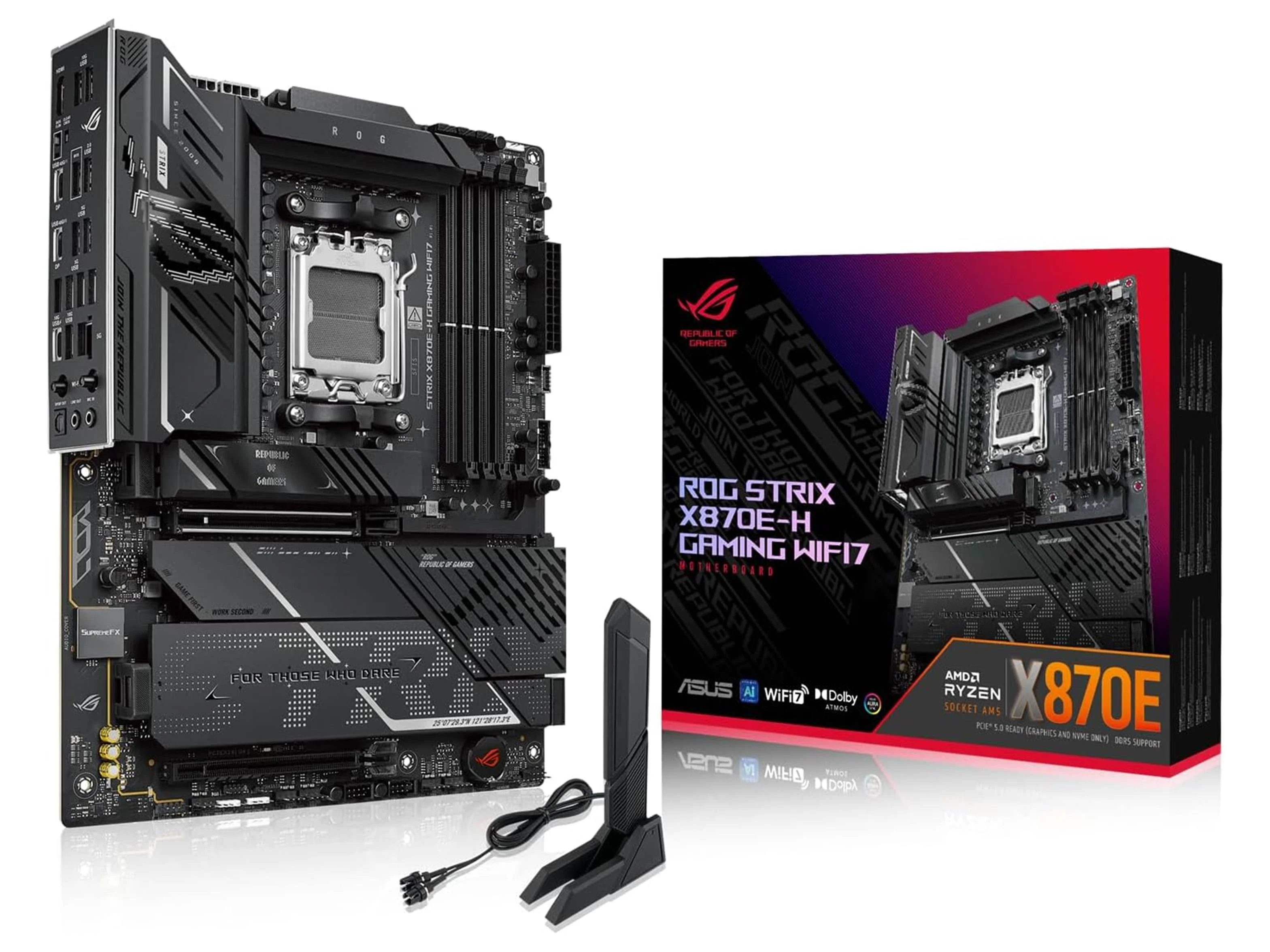 Asus ROG Strix X870E-H Gaming WIFI7 AM5 ATX Motherboard - Image 10