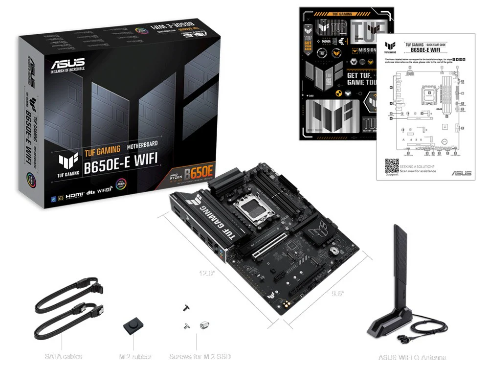 Asus TUF Gaming B650E-E WiFi AM5 ATX Motherboard (TUF GAMING B650E-E WIFI) - Image 7