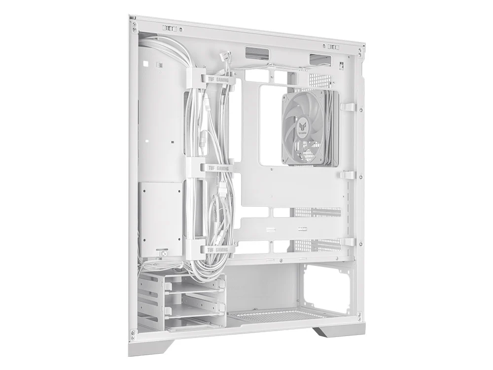 ASUS TUF Gaming GT302 ARGB Mid-Tower ATX Case - White - Image 6