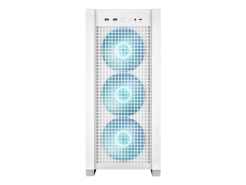 ASUS TUF Gaming GT302 ARGB Mid-Tower ATX Case - White - Image 8