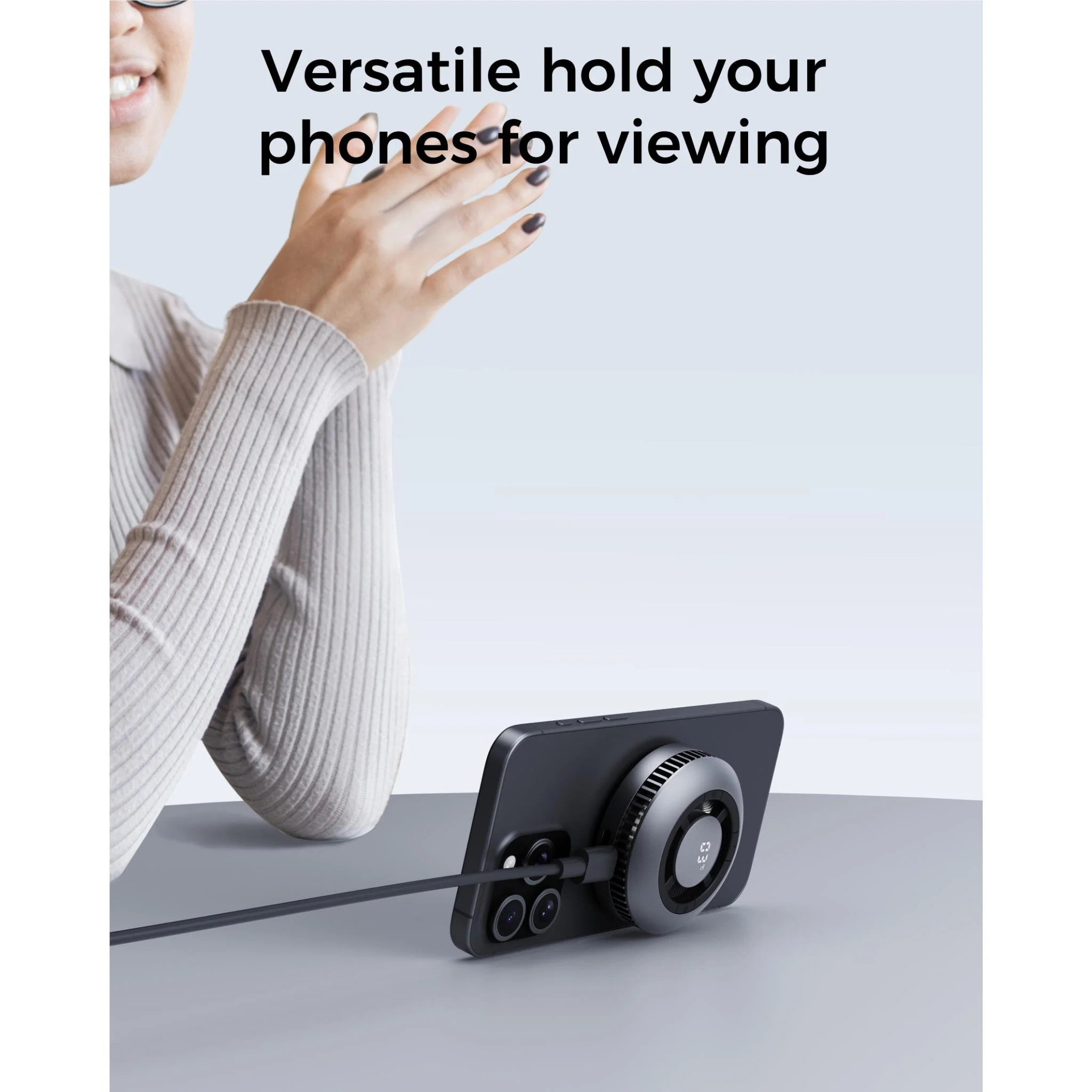 Aukey Magfusion GameFrost Magnetic Wireless Charger with Active Cooling - Image 10