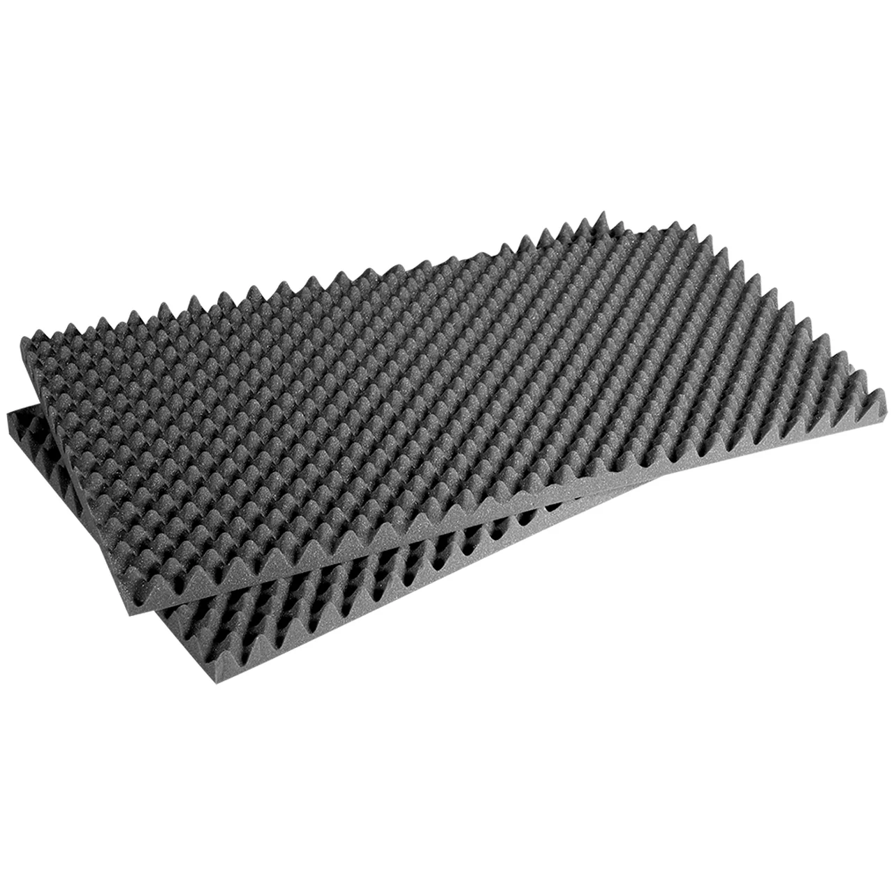 Auralex 2x StudioFoam 8ft SonoMatt Wall/Ceiling Panel Soundproofing Charcoal - Image 2