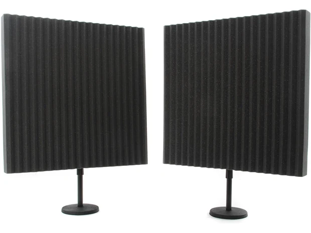 Auralex DeskMAX 2ft Portable Podcasting Panel - Charcoal - Image 2