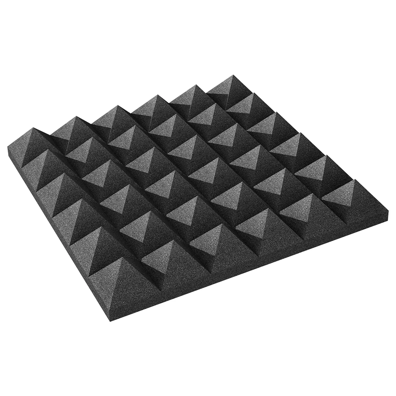 Auralex StudioFoam Pyramid Panels 12pack (Charcoal) - Image 2