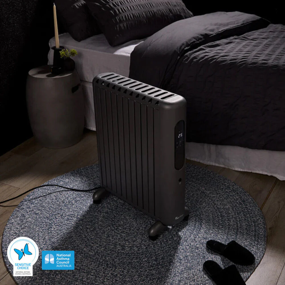 Ausclimate SmartEnclosure 2400W Oil Heater - Grey - Image 3