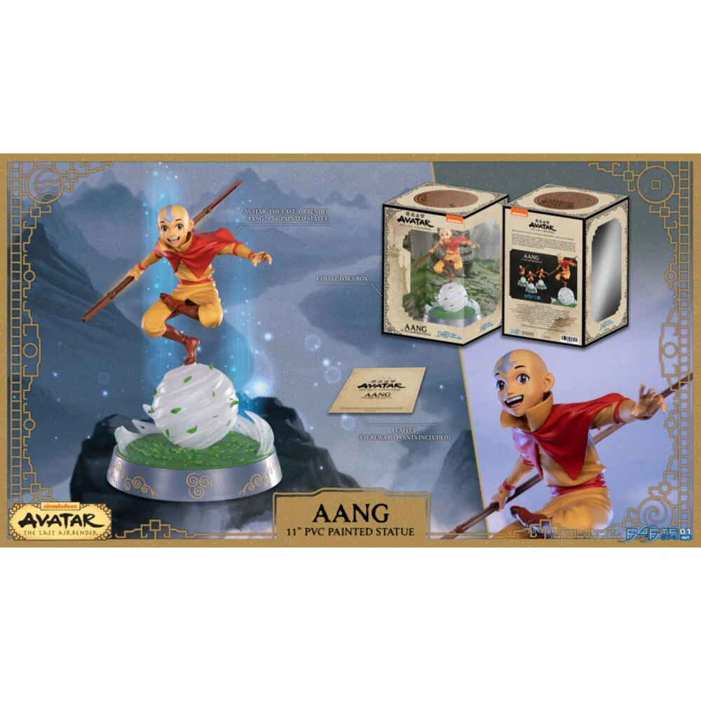 Avatar The Last Airbender Aang PVC Statue Standard Edition Toy - Image 2