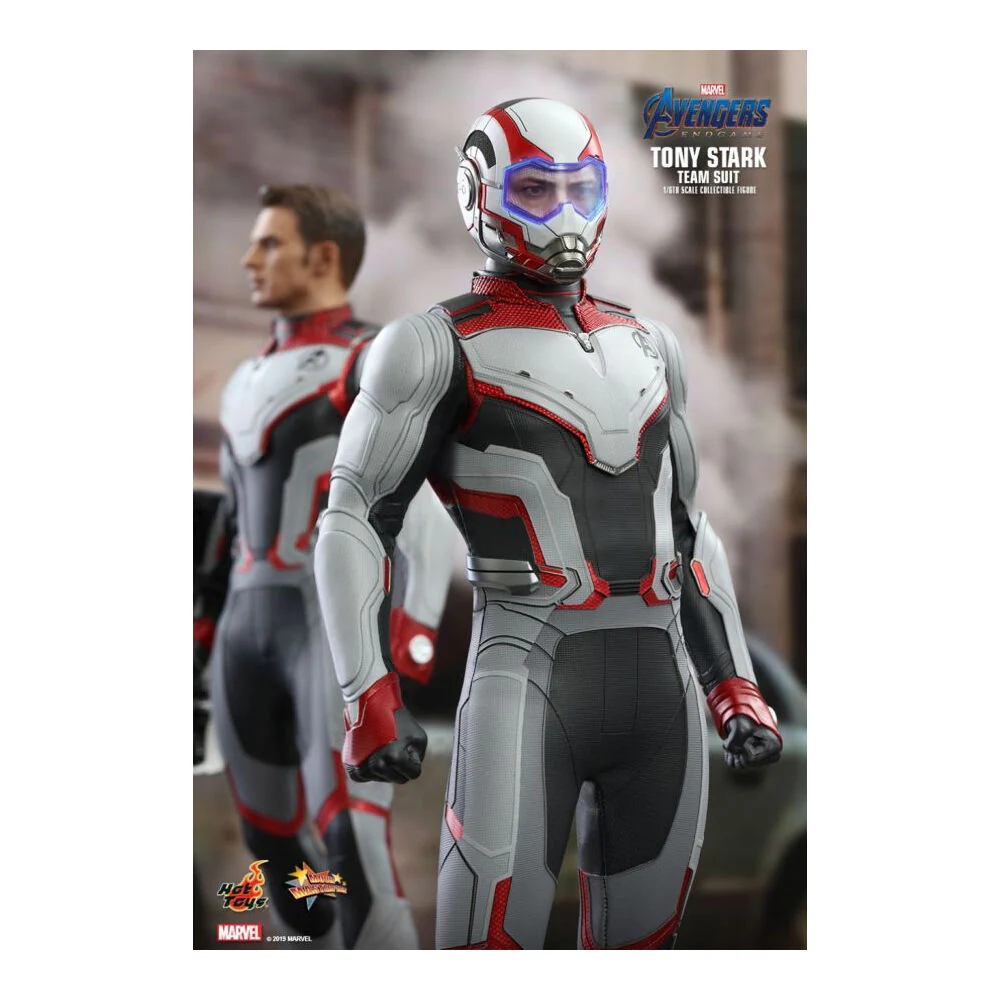Avengers 4: Endgame Tony Stark Team Suit Collectable Action Figure - Image 4