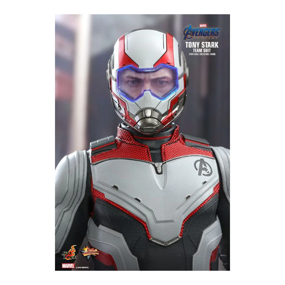 Avengers 4: Endgame Tony Stark Team Suit Collectable Action Figure - Image 5