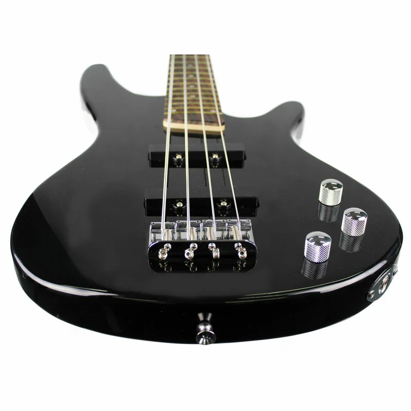 Axiom Defender Bass Guitar - Black - Image 5
