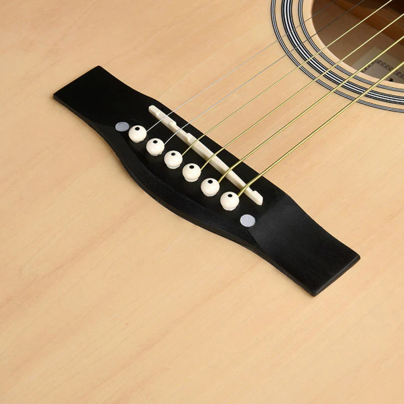 AXIOM Folkmaster Left Handed Steel String Guitar (Natural) - Image 4