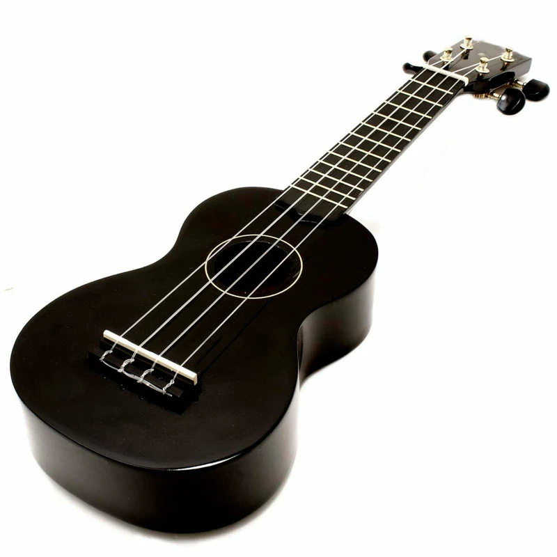 AXIOM Spectrum Soprano Ukulele with Carry Bag (Black) - Image 5