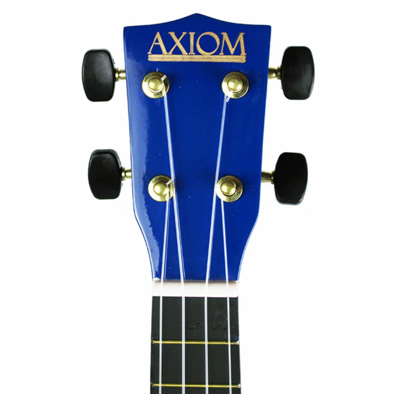 AXIOM Spectrum Soprano Ukulele with Carry Bag (Blue) - Image 4