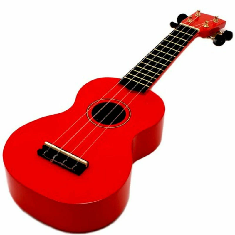 AXIOM Spectrum Soprano Ukulele with carry Bag (Red) - Image 2