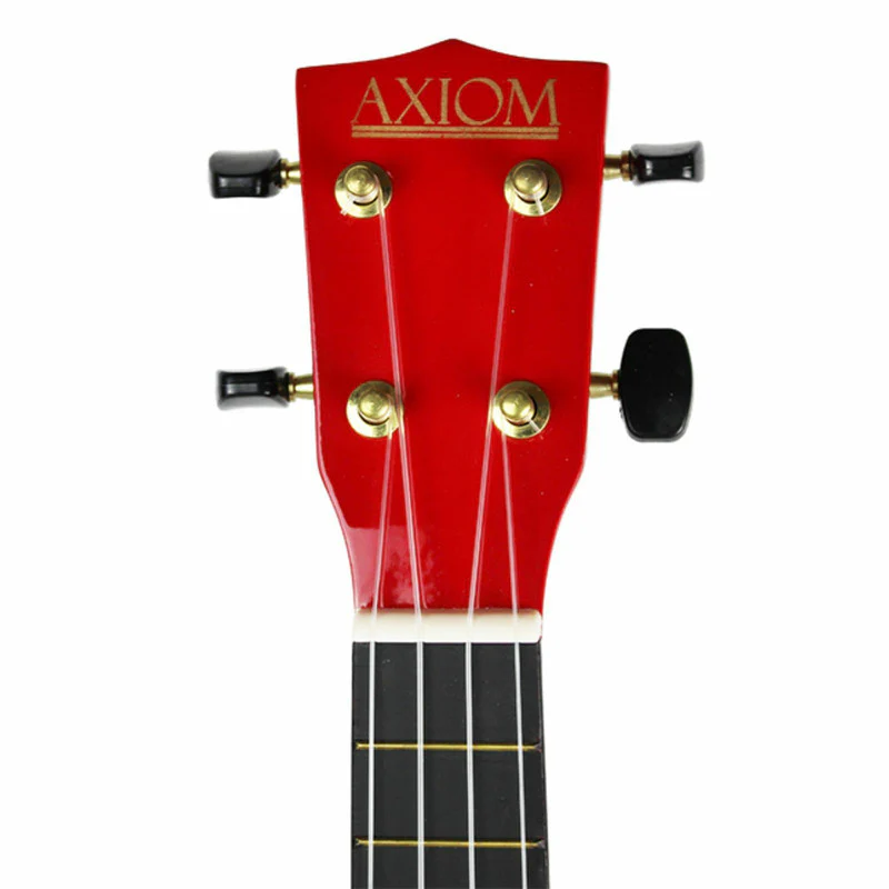 AXIOM Spectrum Soprano Ukulele with carry Bag (Red) - Image 5