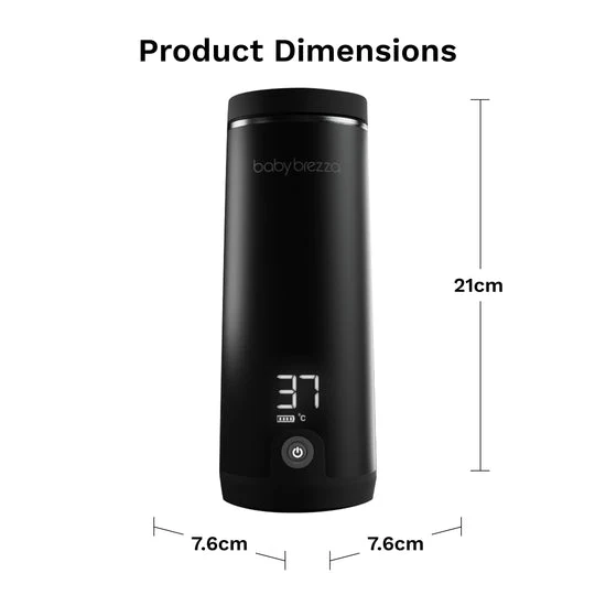 Baby Brezza Superfast Portable Bottle Warmer - Black - Image 10