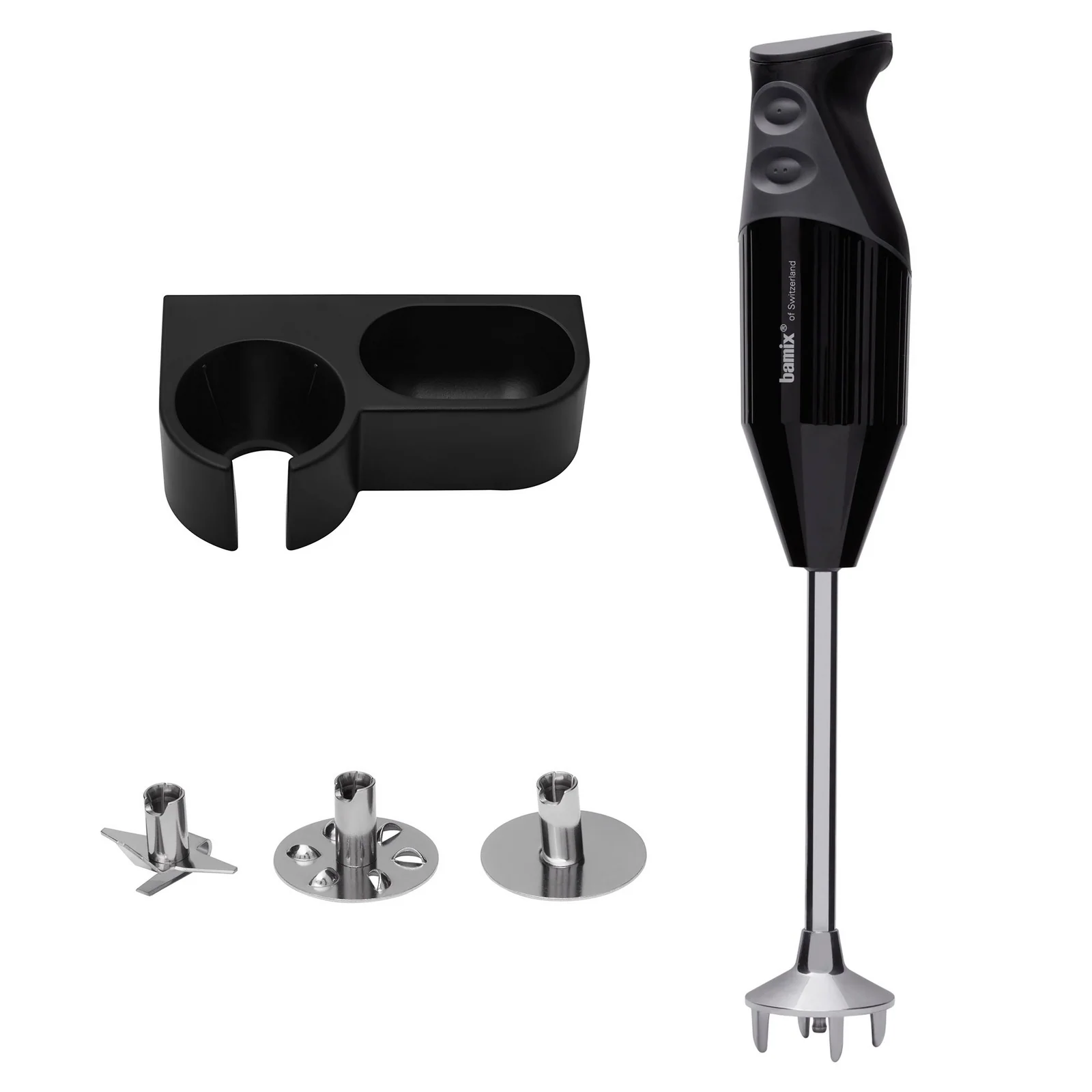 Bamix 200w Stainless Steel Gastro Immersion Handheld Blender (Black) - Image 2