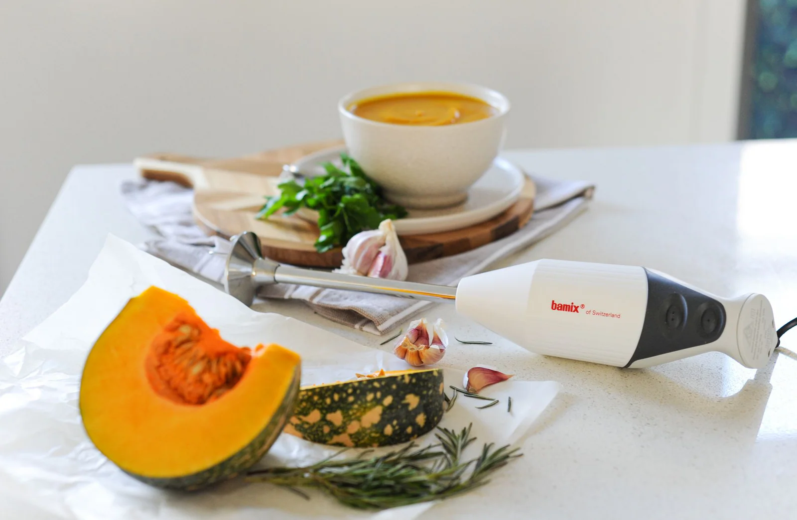Bamix 200w Stainless Steel Gastro Immersion Handheld Blender (Light Grey) - Image 3