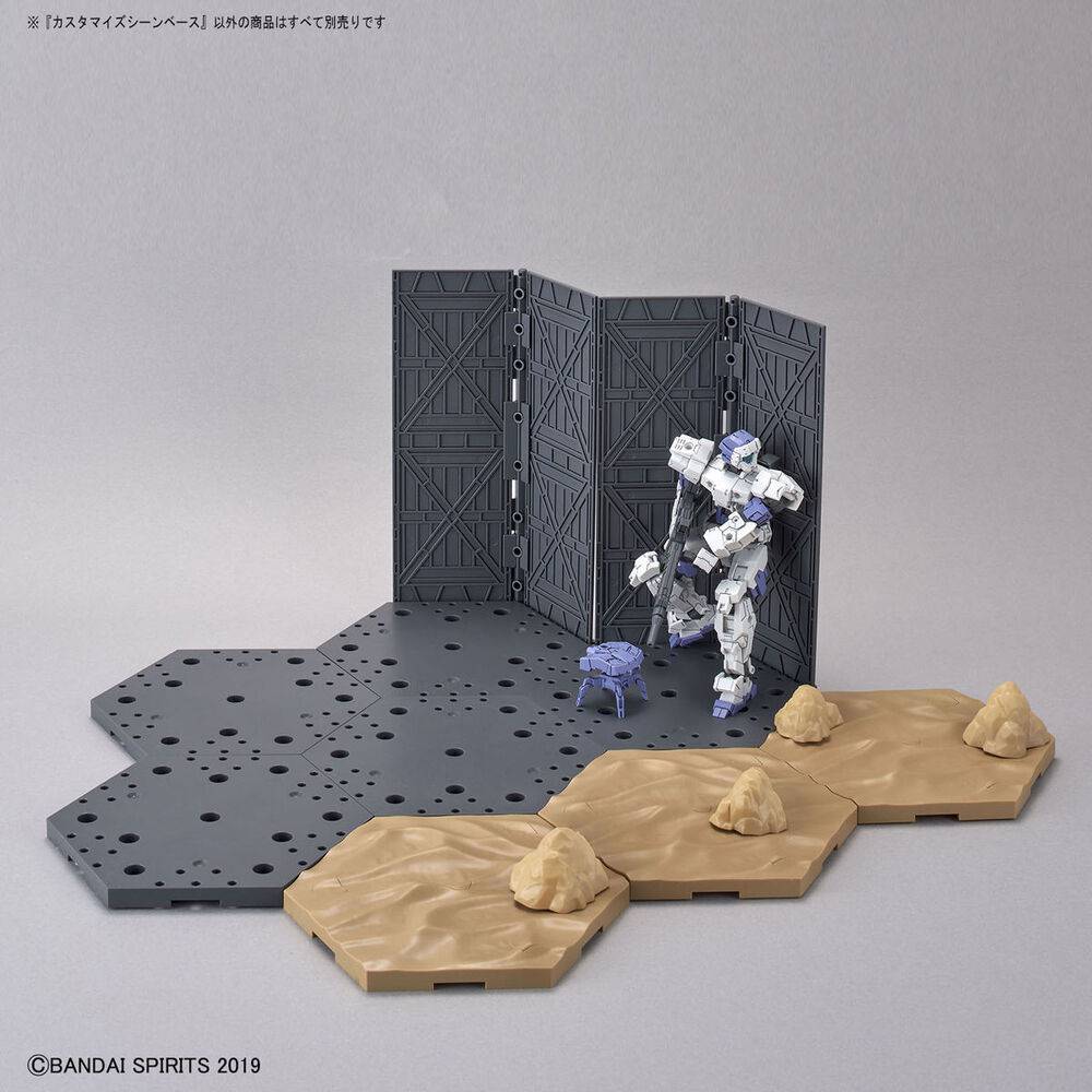 Bandai Customize Scene Base 30MM Kit Display - Image 7