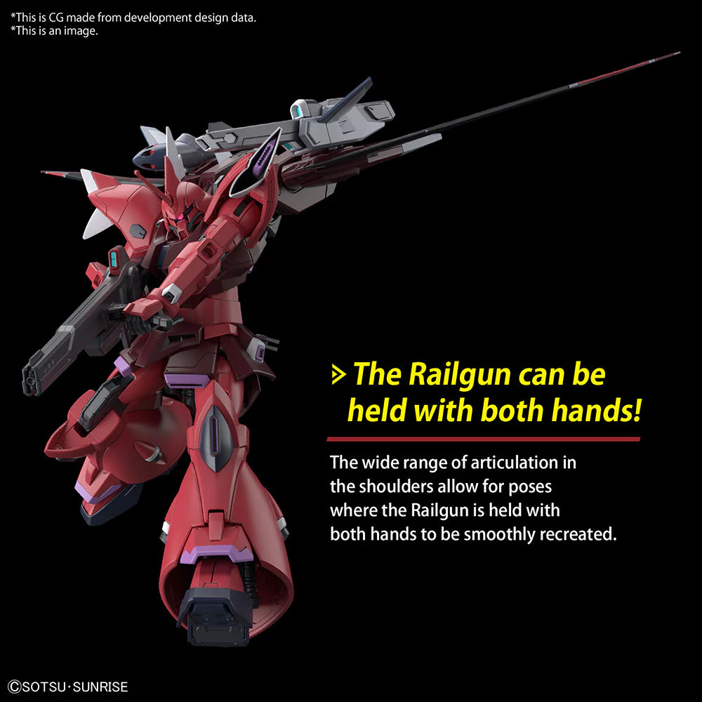 Bandai Hg 1/144 Gelgoog Menace (Lunamaria Hawke Custom) - Image 5