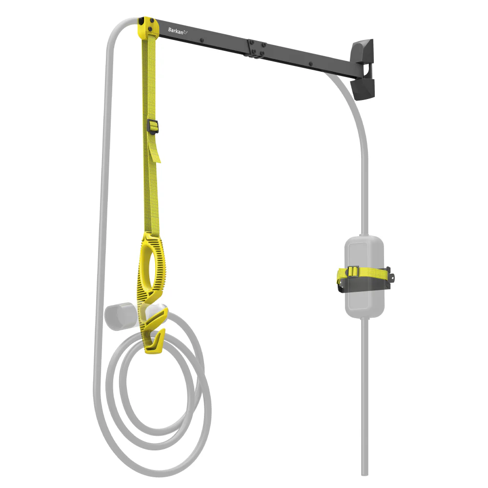 Barkan EV80WN 80cm Protective EV Charging Cable Wall Arm
