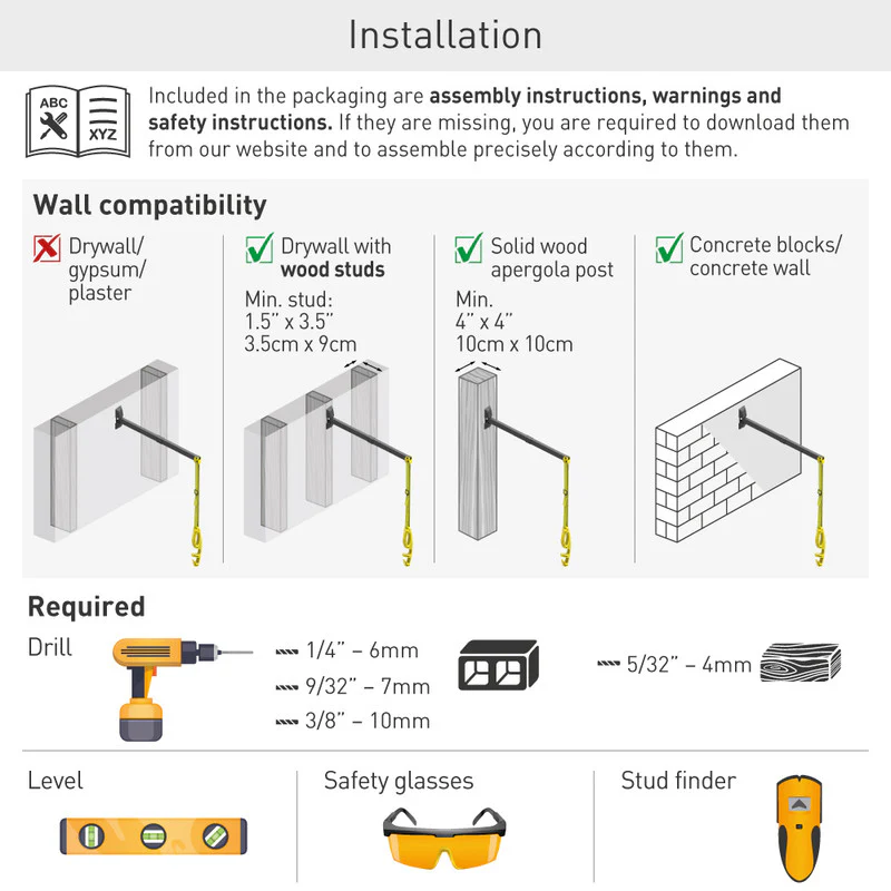 Barkan EV80WN 80cm Protective EV Charging Cable Wall Arm - Image 9