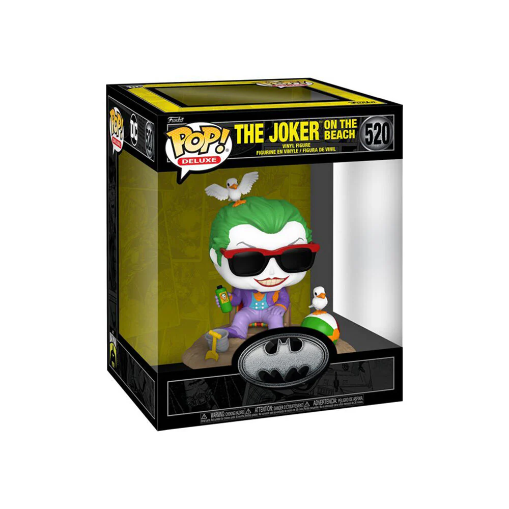 Batman 85th Anniversary 4.6'' Joker on the Beach 1989 Pop Deluxe Figure Toy - Image 3