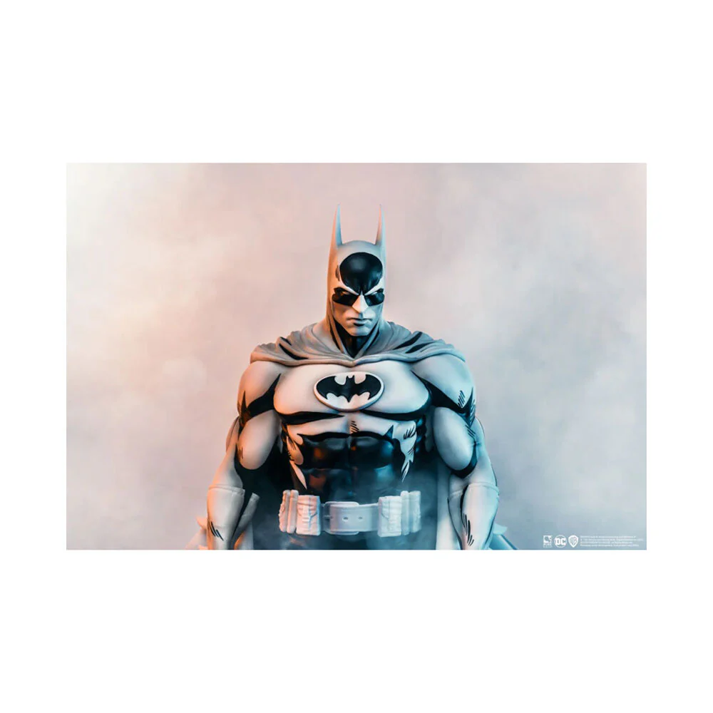 Batman Neil Adams Black & White PVC 1:8 Scale Statue 11" - Image 4