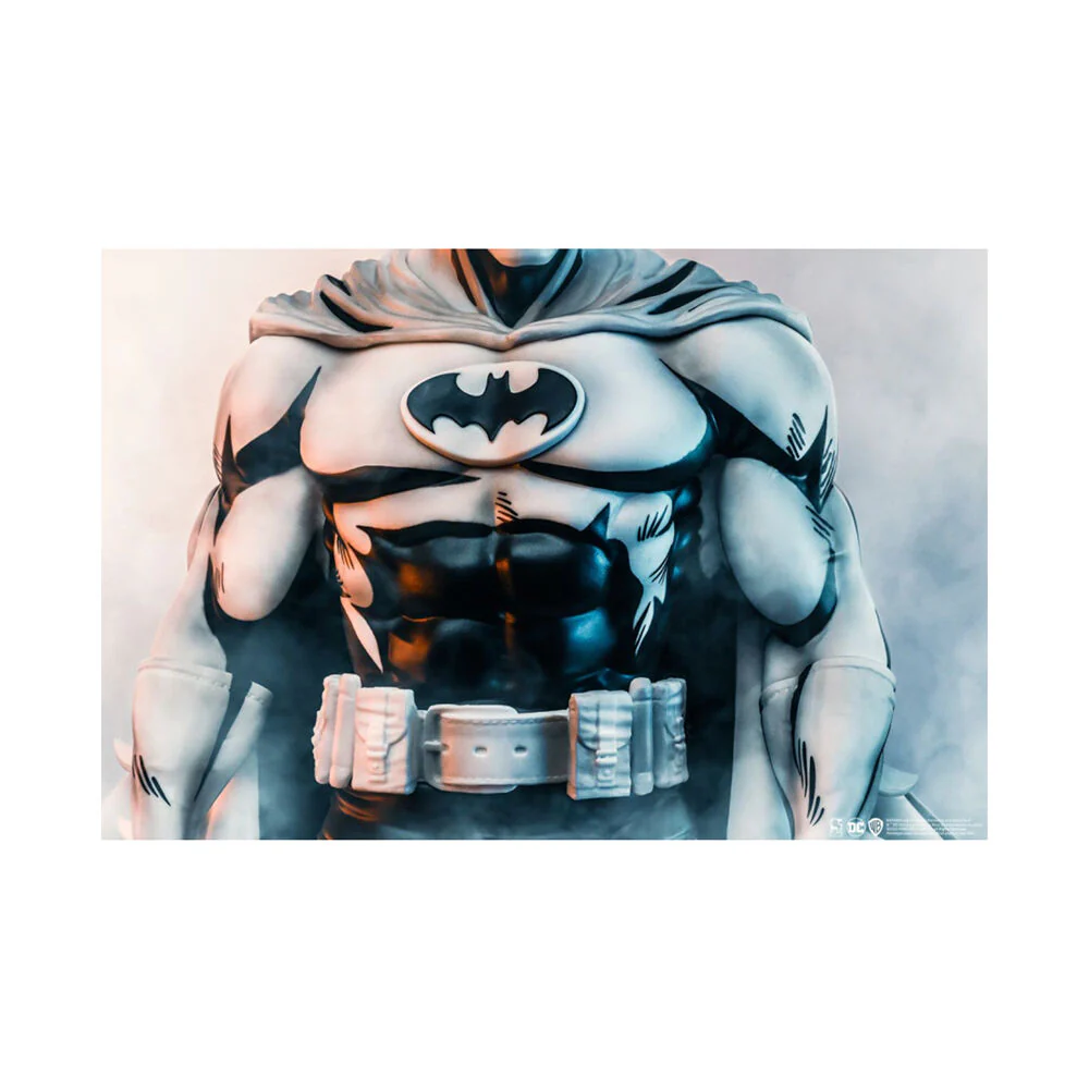 Batman Neil Adams Black & White PVC 1:8 Scale Statue 11" - Image 6