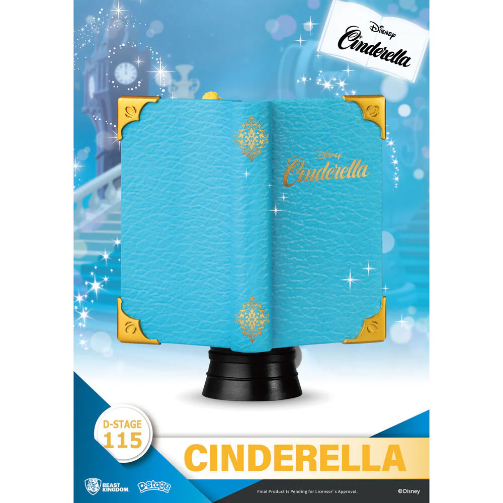 Beast Kingdom D Stage Disney Story Book Series Cinderella 13.5cm Figurine - Image 4