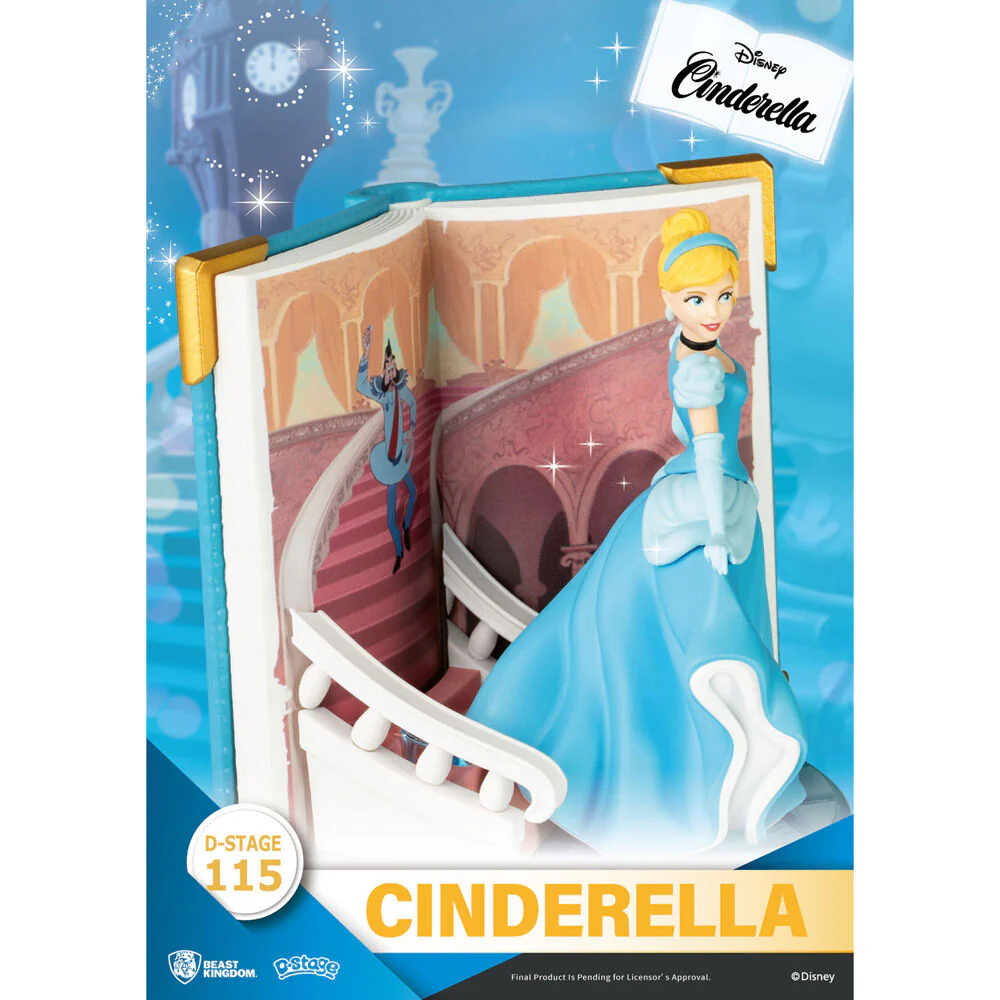 Beast Kingdom D Stage Disney Story Book Series Cinderella 13.5cm Figurine - Image 6