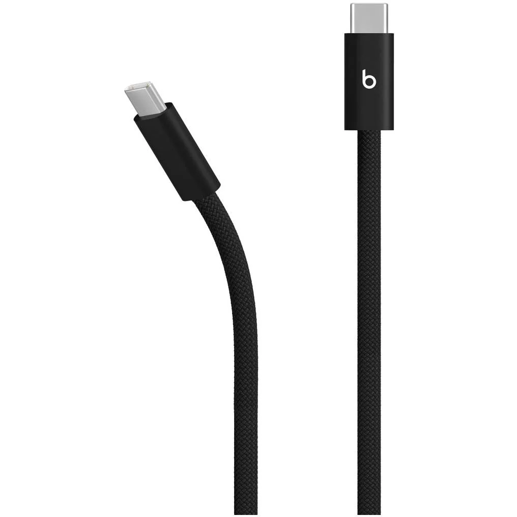 Beats 240W USB-C to USB-C Braided Cable 3M (Bolt Black) - Image 2