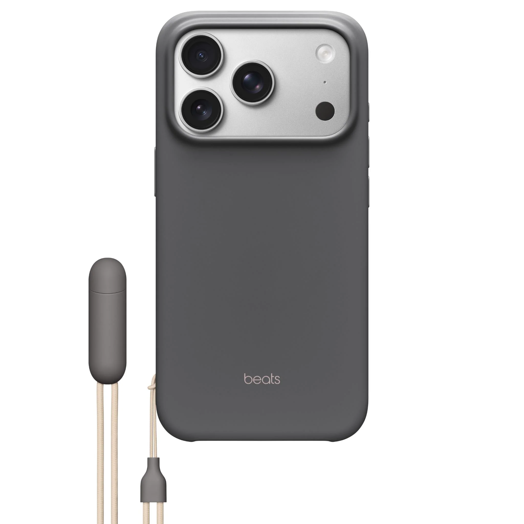 Beats iPhone 17 Pro Kickstand Case with MagSafe & Camera Control (Granite Grey)