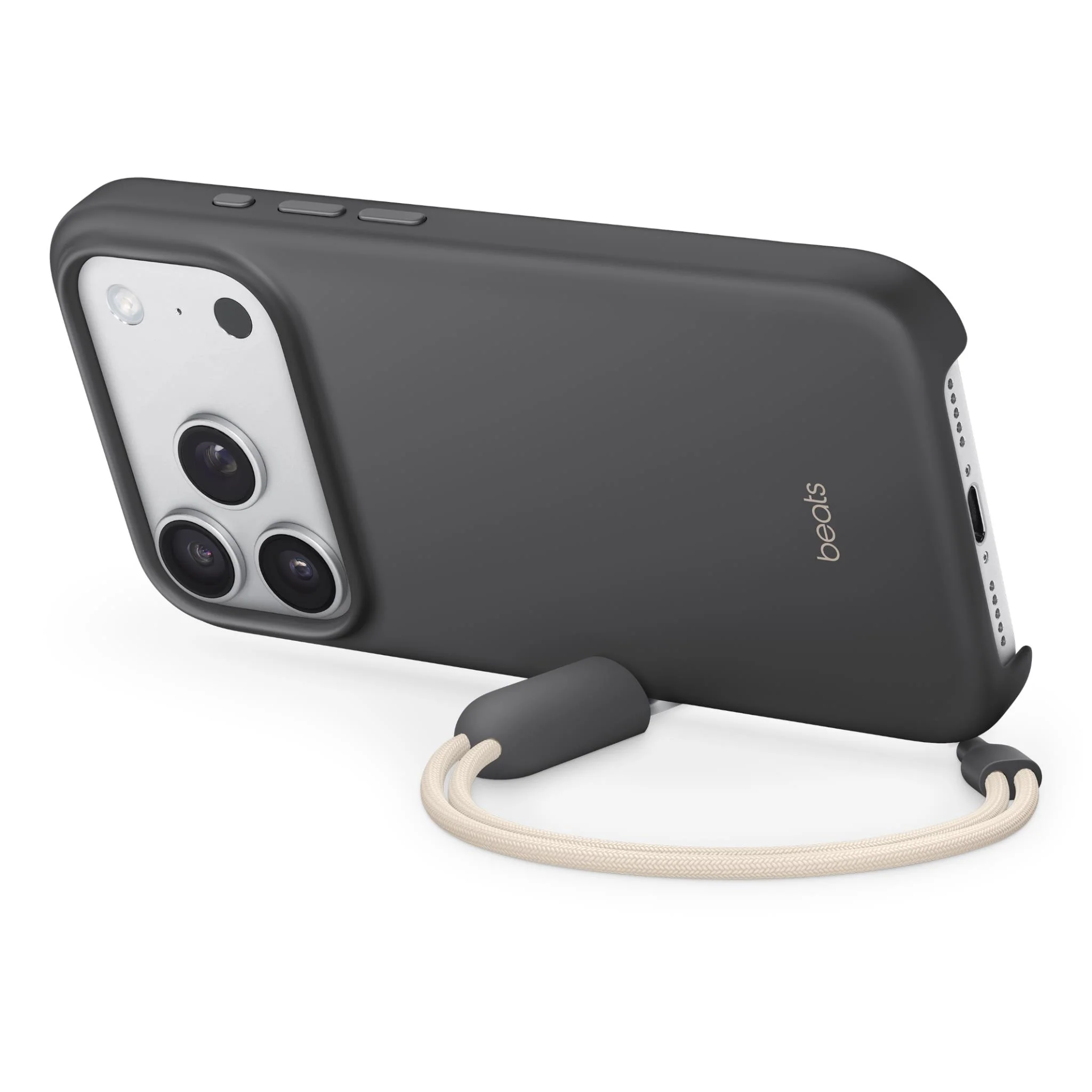 Beats iPhone 17 Pro Kickstand Case with MagSafe & Camera Control (Granite Grey) - Image 2