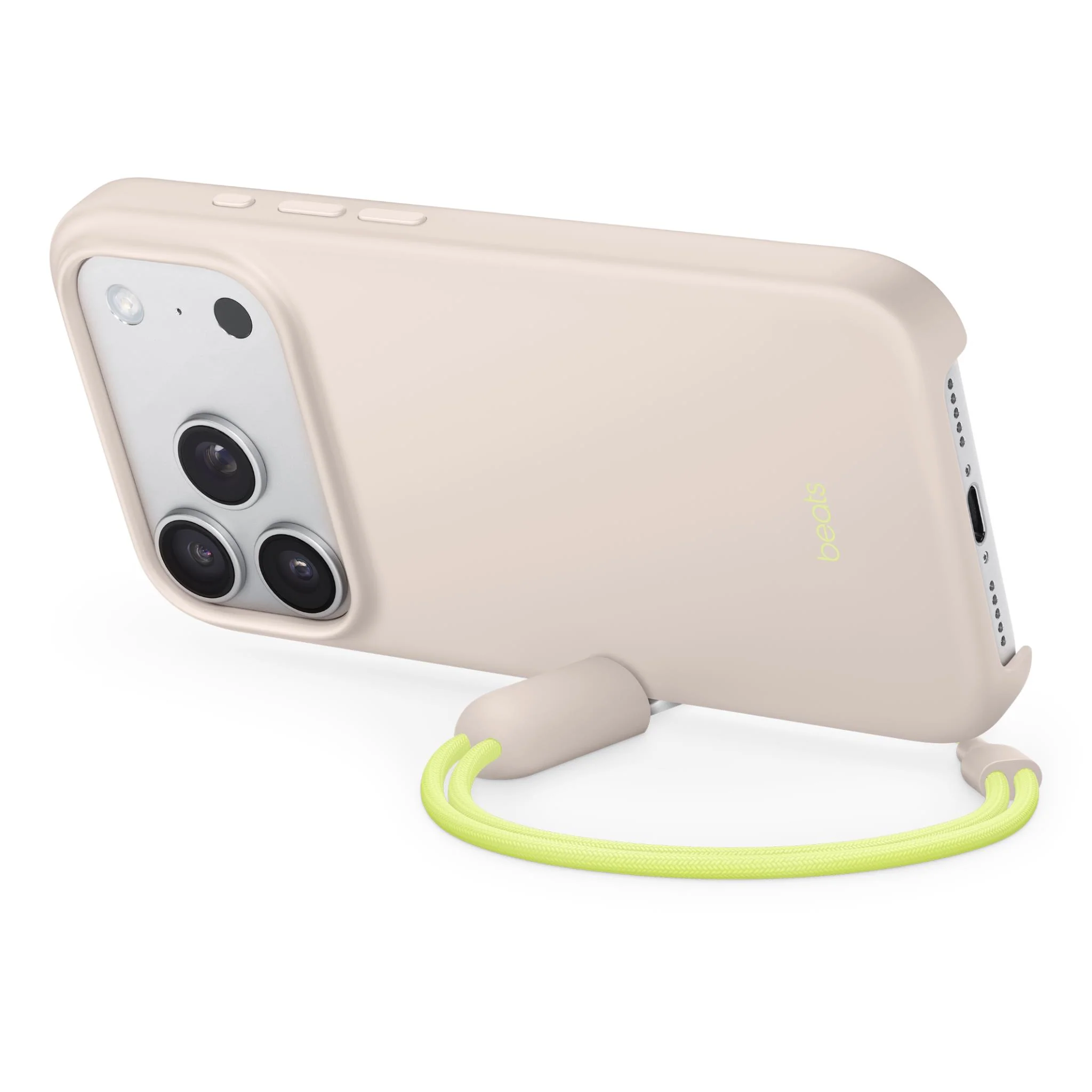 Beats iPhone 17 Pro Kickstand Case with MagSafe & Camera Control (Lime Stone) - Image 2
