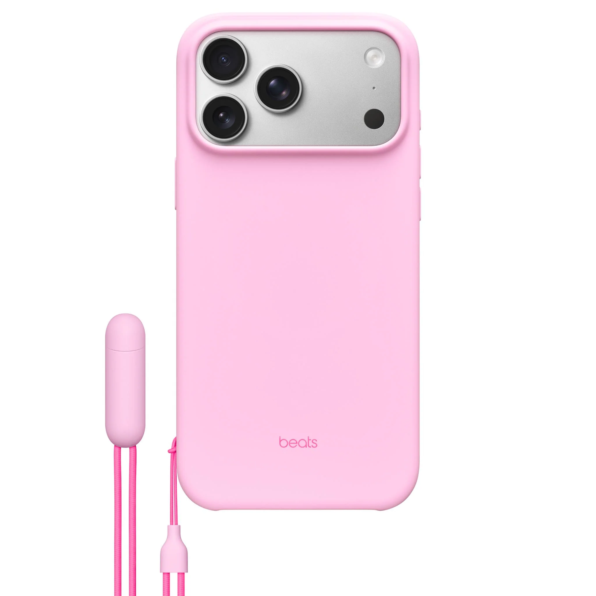 Beats iPhone 17 Pro Kickstand Case with MagSafe & Camera Control (Pebble Pink)