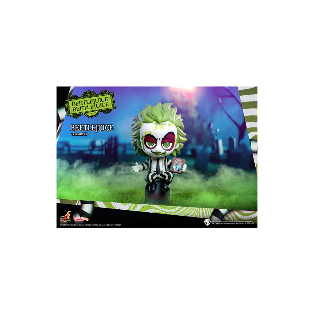 Beetlejuice 2024 Beetlejuice Cosbaby Hot Toys Movie Horror Action Figure Toy - Image 2