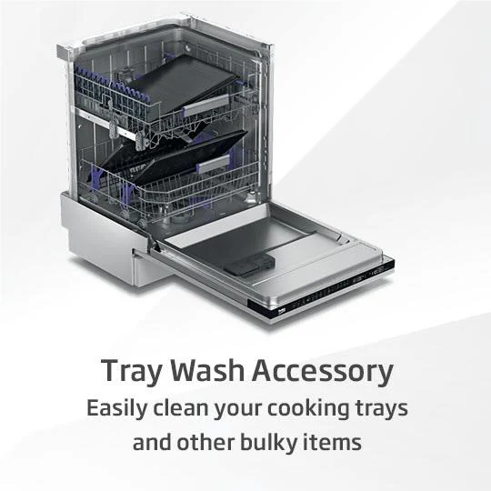 Beko BDF1640AX 16-Place Setting Freestanding Dishwasher (Stainless Steel) - Image 9