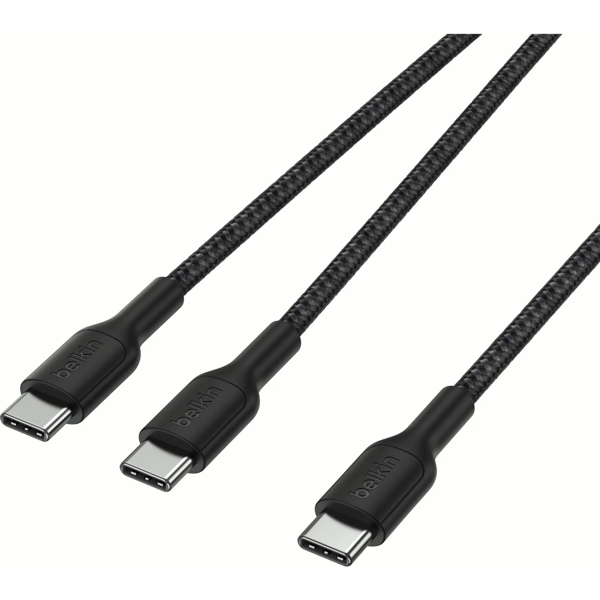 Belkin BoostCharge Pro 140W Dual USB-C to C Cable 1.5m (Black) - Image 3